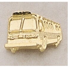 Bus w/ 4 windows Marken Design Cast Lapel Pin (Up to 7/8")