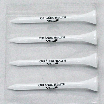 Bag of Four 2 3/4" Golf Tees