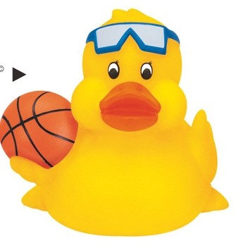 Rubber Basketball Duck©