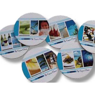 Square Full Color Laminated Coaster