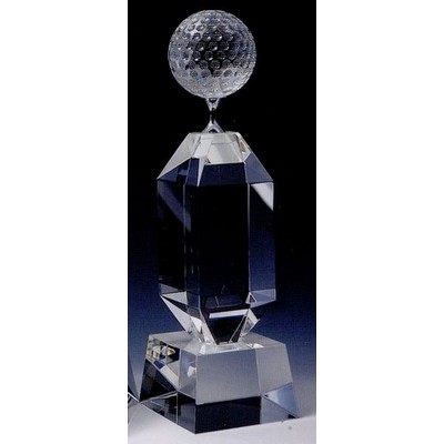 Golf Trophy (11"x3 1/4"x3 1/4")