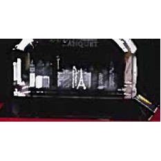 3-D Crystal Las Vegas Skyline in Grand Arch Award (5 1/8")