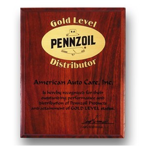 8" Solid Wood Recognition Plaques