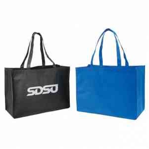 Non Woven 100 Gram Eco Friendly Large Shopping Tote Bag (22"x16"x10")