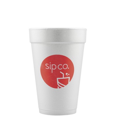 20 Oz. Foam Cup - White - Tradition