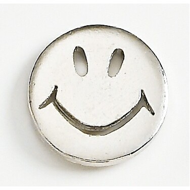 Smile Face Marken Design Cast Lapel Pin (Up to 3/4")