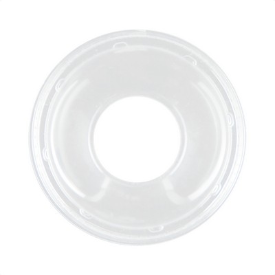 14/16/20/24 oz Foam Cup Open Domed Lid - Clear