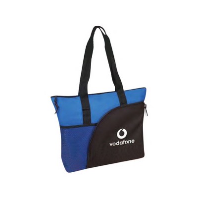 Deluxe Zippered Tote Bag (19"x15"x3.25")