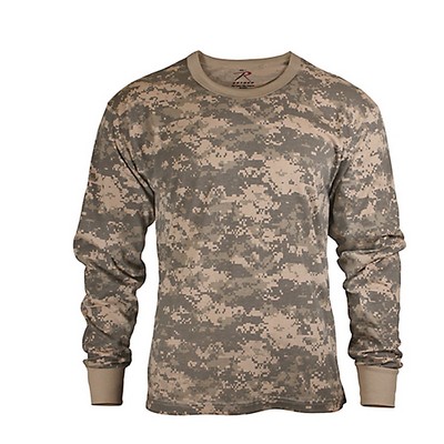 Kids' Army Digital Camouflage Long Sleeve T-Shirt