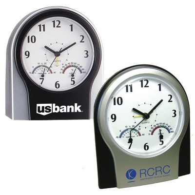 Multi Function Desk Clock with Temp & Humidity