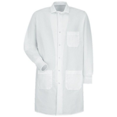 Red Kap™ Specialized Cuffed Lab Coat - White