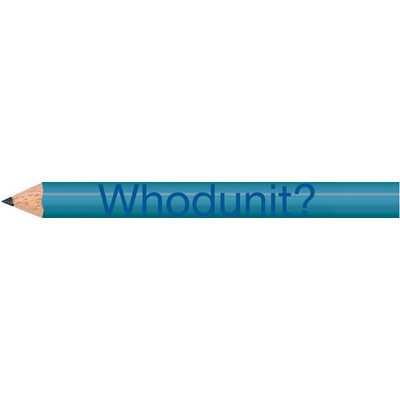 Sky Blue Round Golf Pencils