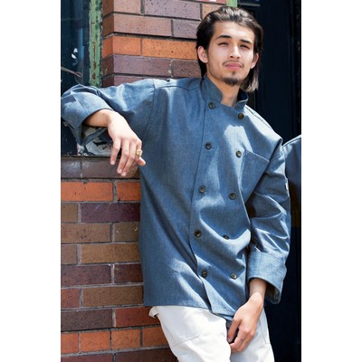 Denim Chambray Chef Coat (2XL-3XL)