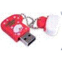 Custom Christmas Hats USB Drive