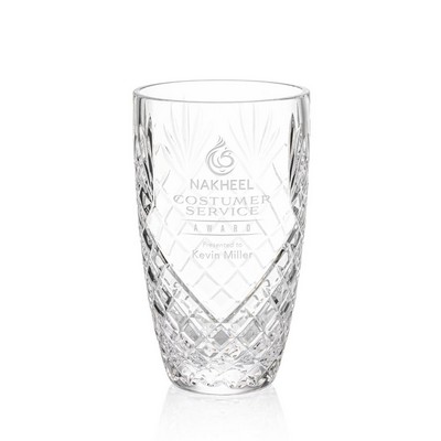 Taunton Vase - Lead Crystal 7½"