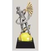 9" Softball Motion Xtreme Resin Trophy