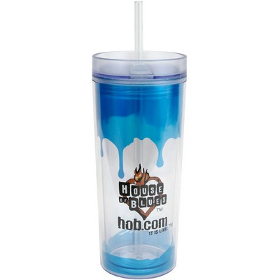 16 Oz. Durango Acrylic Tumbler w/ VibraPrint Insert