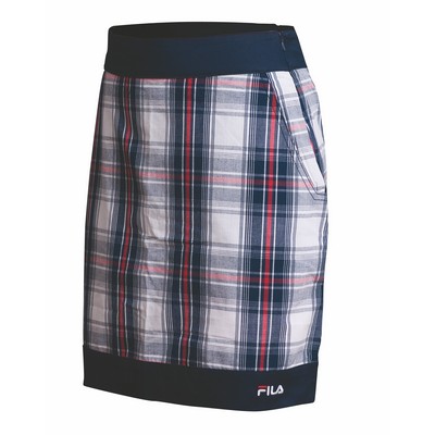 FILA Women's Geneva Plaid Skort