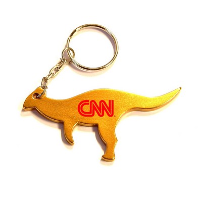 Dinosaur/Kangaroo Aluminum Bottle Opener w/Keychain