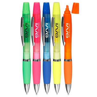 2-in-1 Highlighter Pen