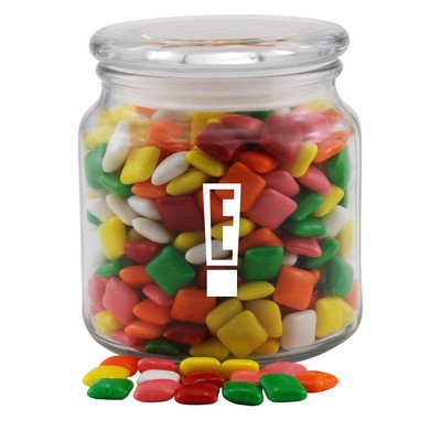 Jar w/Mini Chicklets Gum