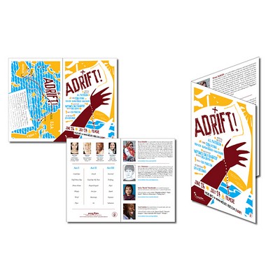 Bi-Fold Flyer Brochure - 8.5x11 - 4 pt. Gloss Text