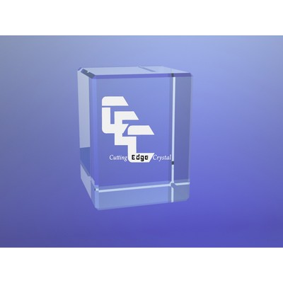 Beveled Rectangle Award (3"x2"x2")