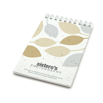 Modern Leaves Plantable Pocket Notepad