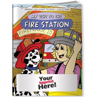 Coloring Book - My Visit to the Fire Station