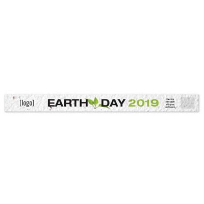 Earth Day - Seed Paper Wristband