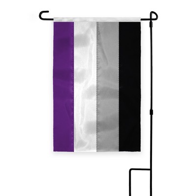 A-Sexual Garden Deluxe Flag 12"X18"