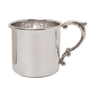 Sterling Scroll Handle Baby Cup