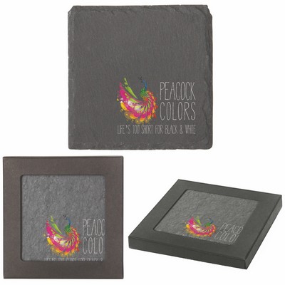 Square Slate Coaster