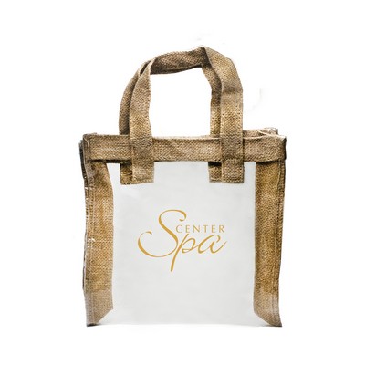 Natural Jute Mini Tote