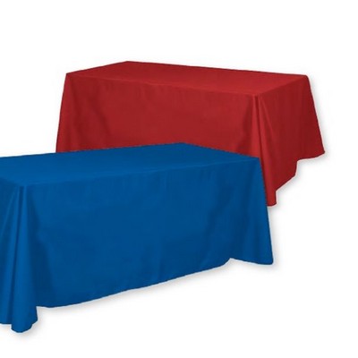 8' Solid Polyester Table Throw (88"x156")