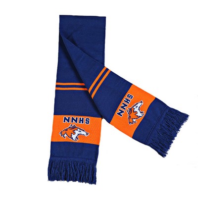 Scarves: Fans sports activity promotion Knitting scarf