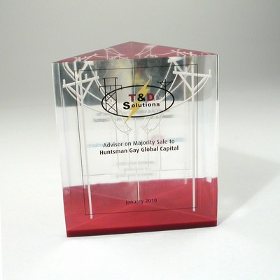 Prism Lucite® Embedment Award (4 3/4" x 2 1/2" x 5 1/2")