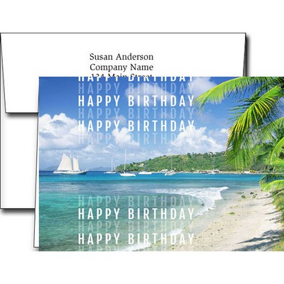 Birthday Greeting Cards w/Imprinted Envelopes