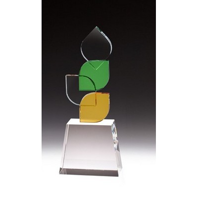 Multiplicity Crystal Award 9 3/4"H