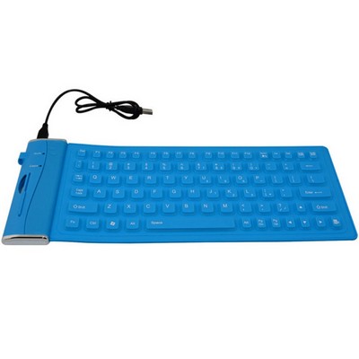 84 Keys Portable USB Silicone Keyboard