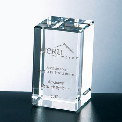 Colonna Optic Crystal Award (2-3/8"x4")