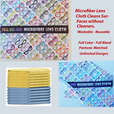 Full Color - Micro-Fiber Cleaning Cloth