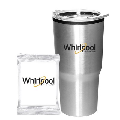 Custom Coffee or Cocoa Pack with Stainless Tumbler