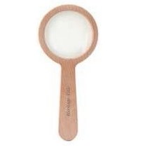 Kikkerland® Wood Magnifier