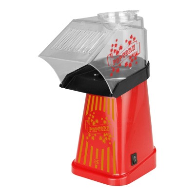 Red Healthy Hot Air Popcorn Maker