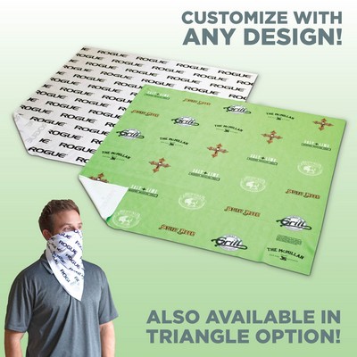 Bandana Square - 1 of 2 Cooling Bandana Styles - Customize with ANY design!