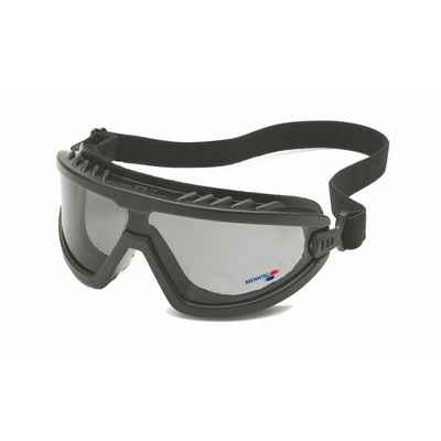 Black frame, gray anti-fog lens, Wheelz goggles