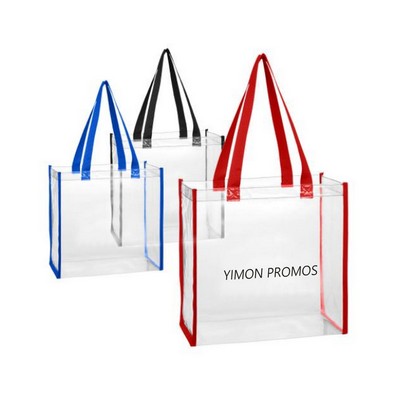 Clear Stadium Tote Bag