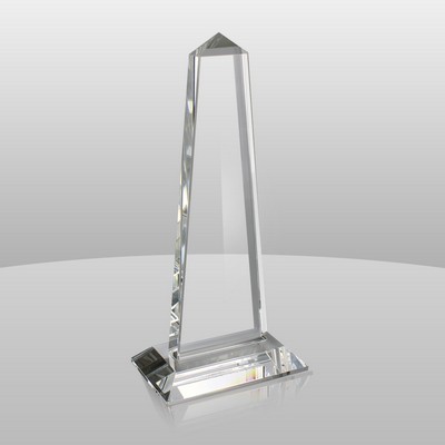 Large Crystal Obelisk Award