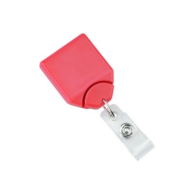 B-Reel Badge Reel w/Swivel Clip &amp; Teeth (Watermelon Red)